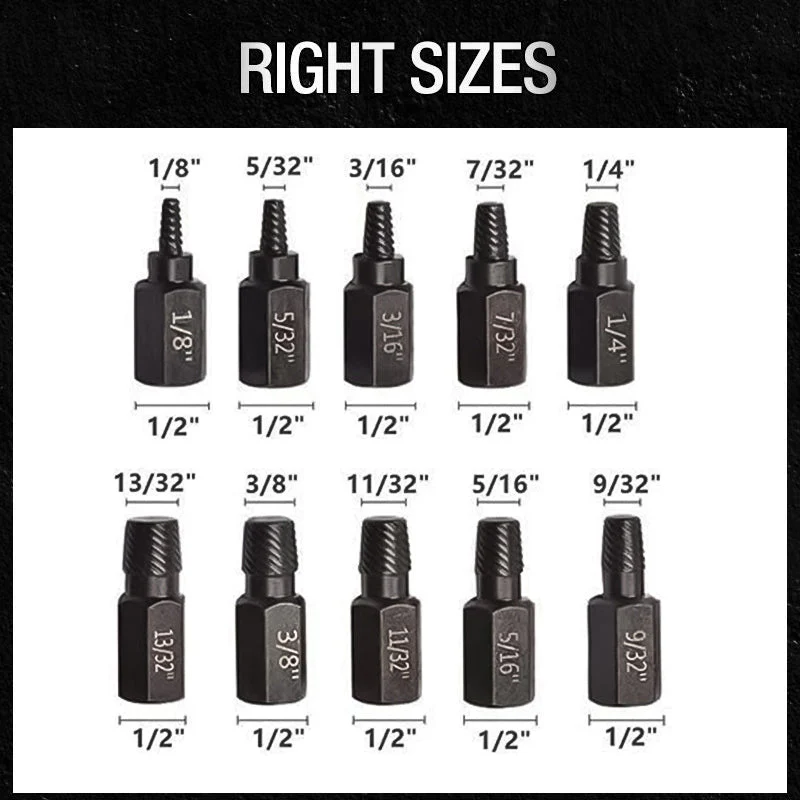Screw and Bolt Extractor Set - Image 6