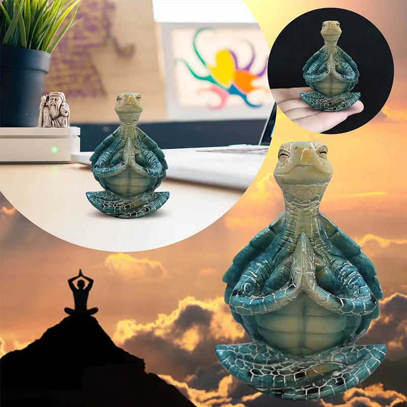 Sea Turtle Meditation Home Decor - Image 9