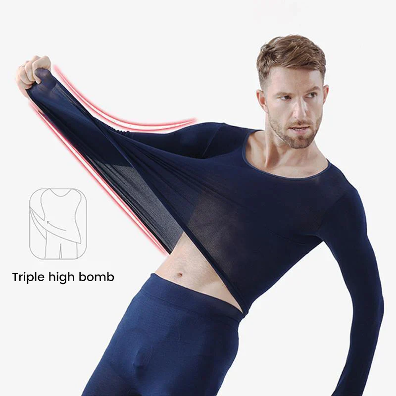 Seamless Elastic Thermal Inner Wear - Image 10