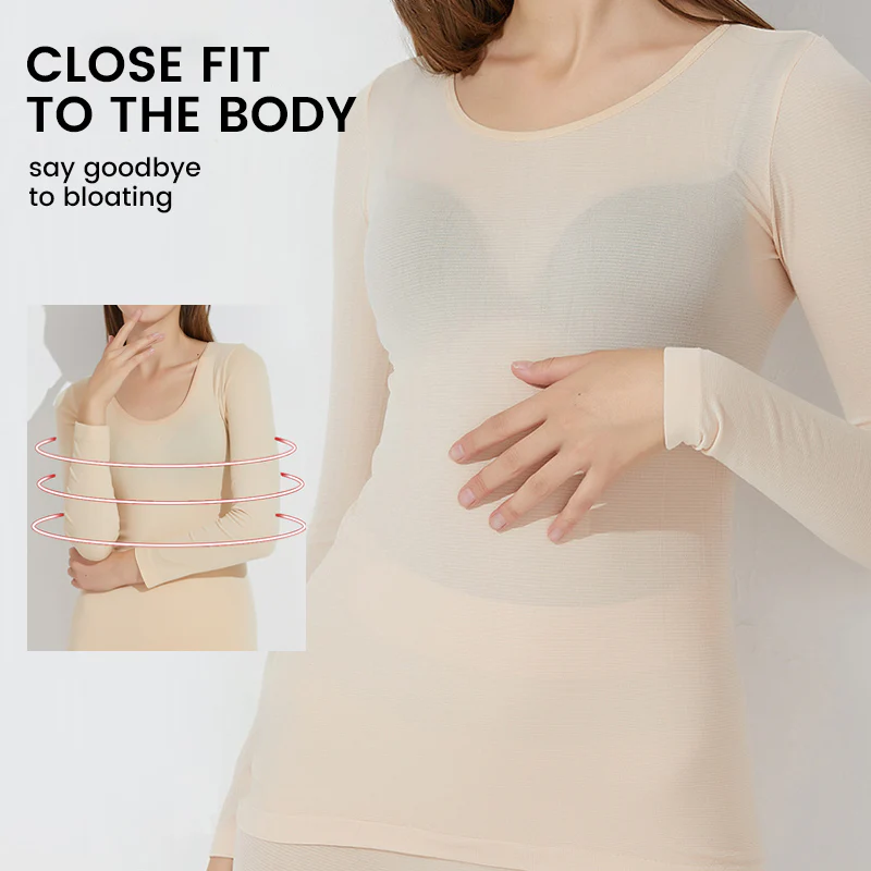 Seamless Elastic Thermal Inner Wear - Image 9