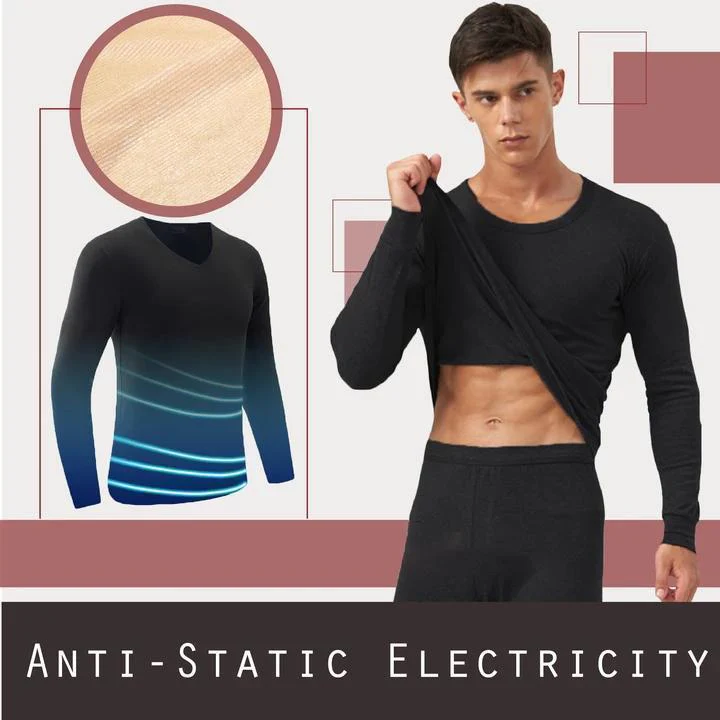Seamless Elastic Thermal Inner Wear - Image 12