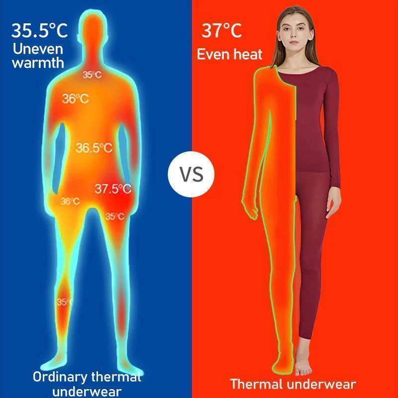 Seamless Elastic Thermal Inner Wear - Image 6