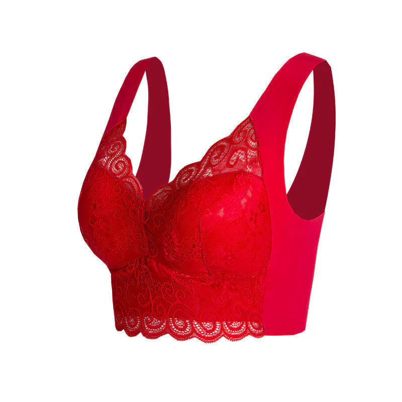 Seamless Lace One Piece Bra - Image 11