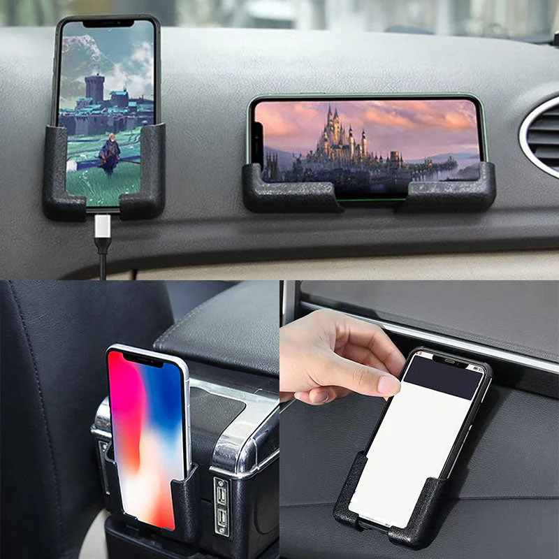 Self Adhesive Dashboard Mount Car Phone Holder - Image 9