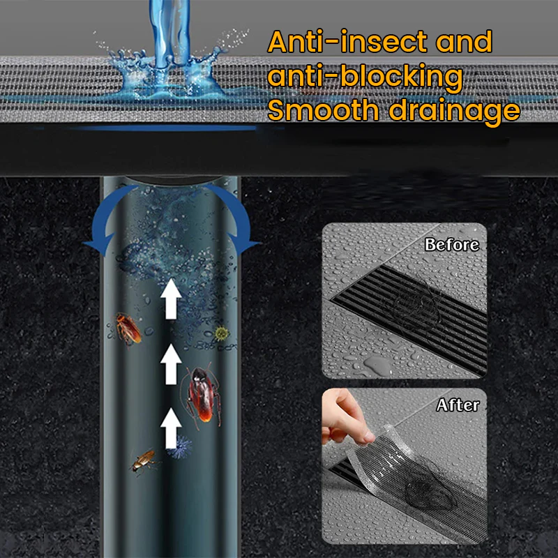 Self-Adhesive Floor Drain Stickers - Image 2