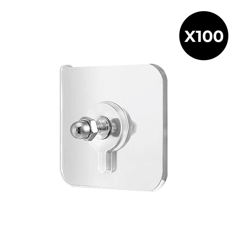 Self Adhesive Nails Wall Mount Non-Trace Screw Hook Stickers - Image 12
