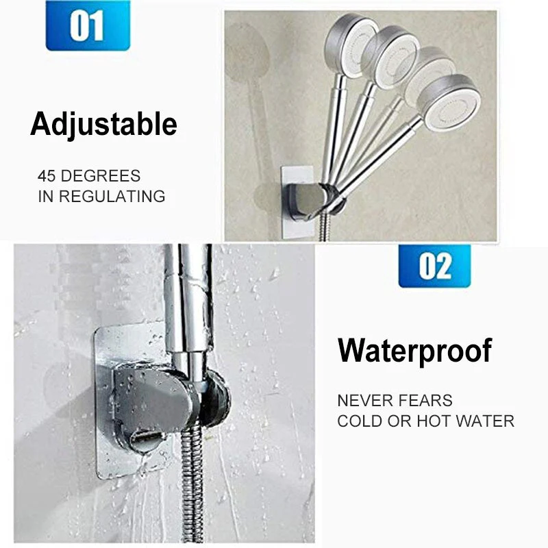 Self-adhesive Shower Head Holder - Image 4