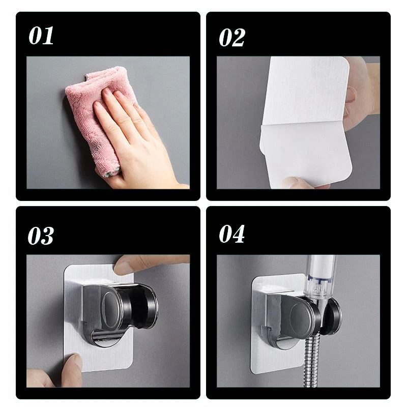 Self-adhesive Shower Head Holder - Image 6