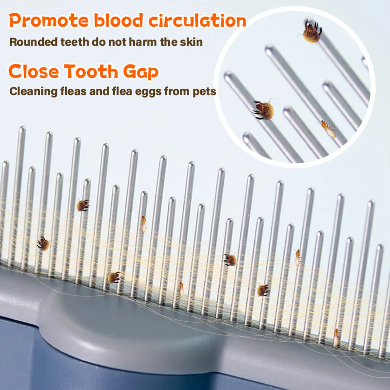 Self-Cleaning Pet Grooming Brush - Image 7
