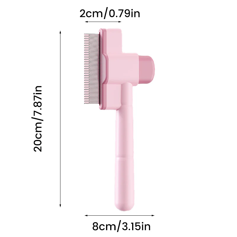 Self-Cleaning Pet Grooming Brush - Image 9