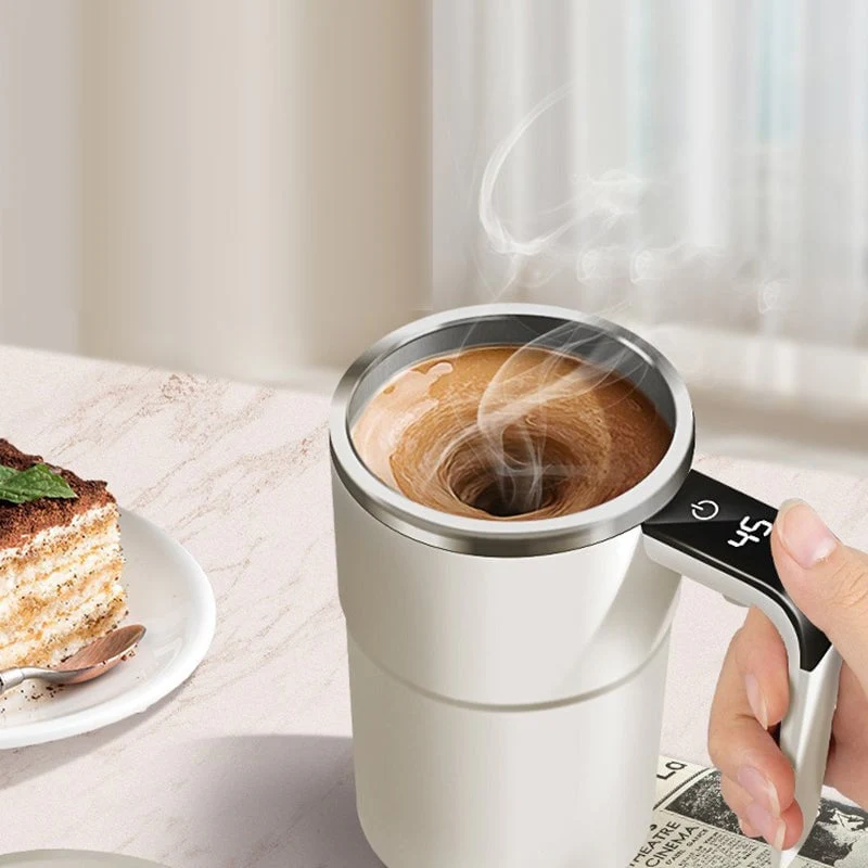 Self Stirring Coffee Mug With Lid - Image 17