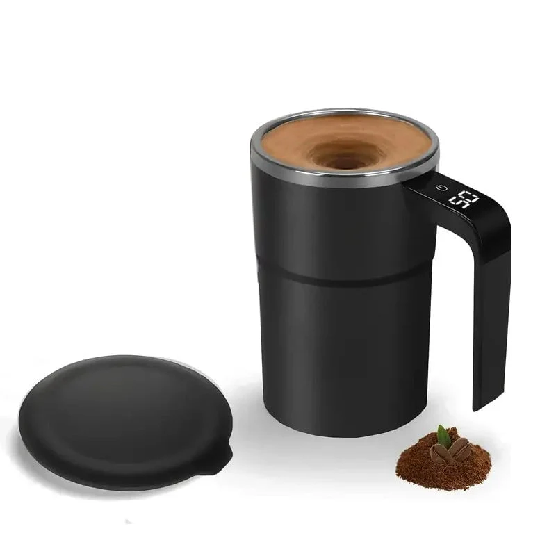 Self Stirring Coffee Mug With Lid - Image 19