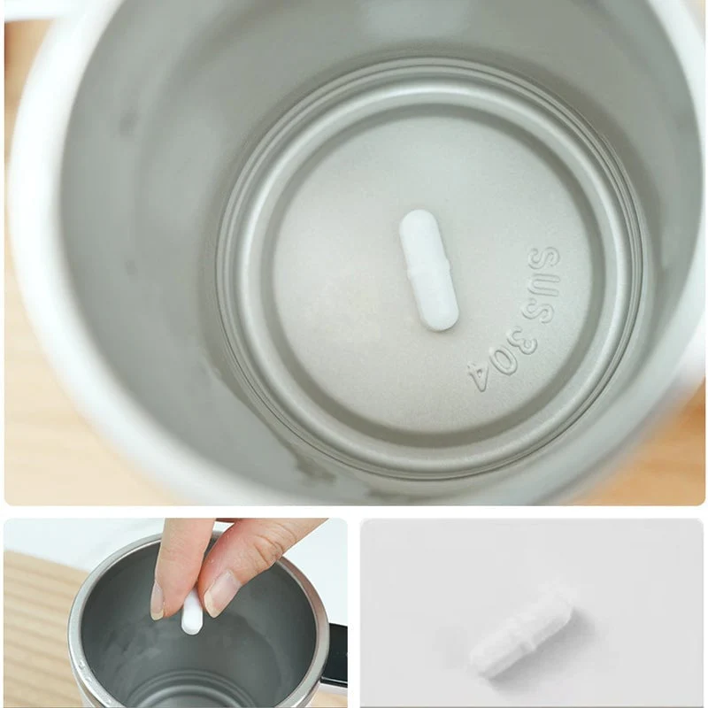 Self Stirring Coffee Mug With Lid - Image 9