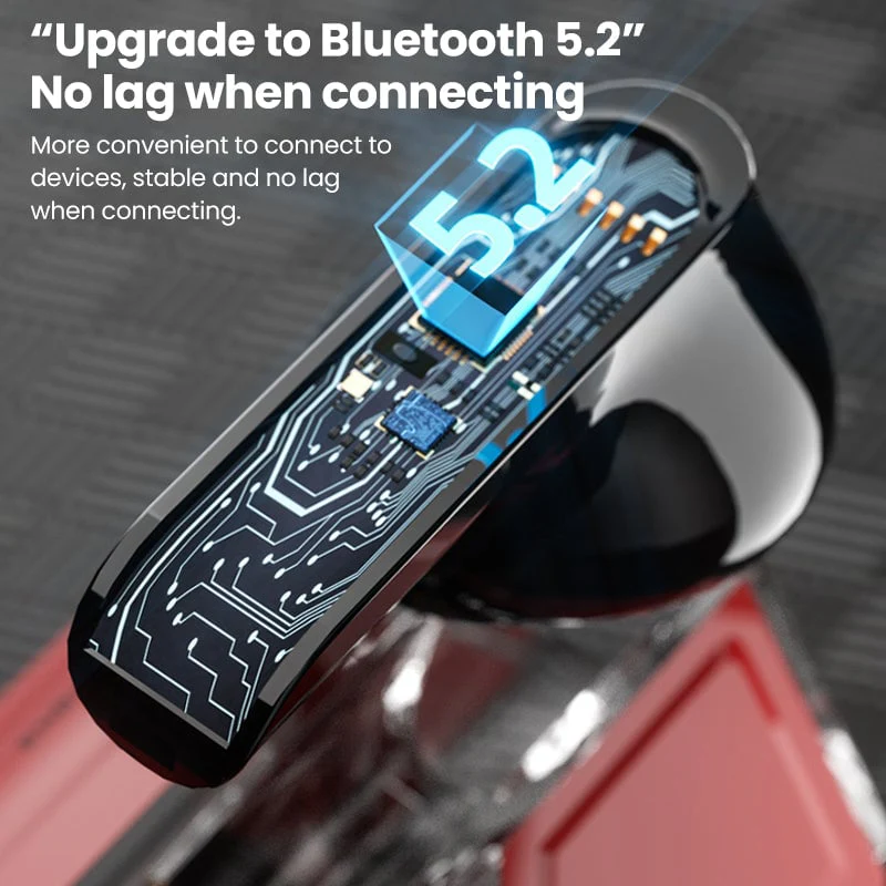 Semi-in-ear Design Wireless Headset - Image 13