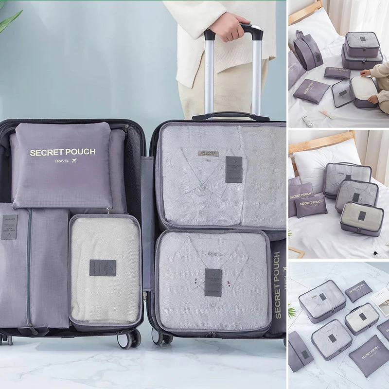 Set of 7 Travel Storage Bags - Image 10
