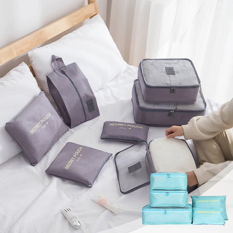 Set of 7 Travel Storage Bags - Image 11