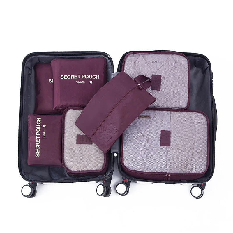 Set of 7 Travel Storage Bags - Image 12