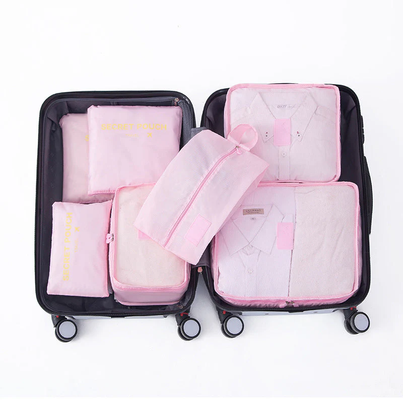 Set of 7 Travel Storage Bags - Image 13