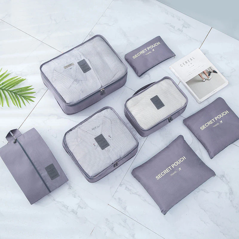 Set of 7 Travel Storage Bags - Image 7