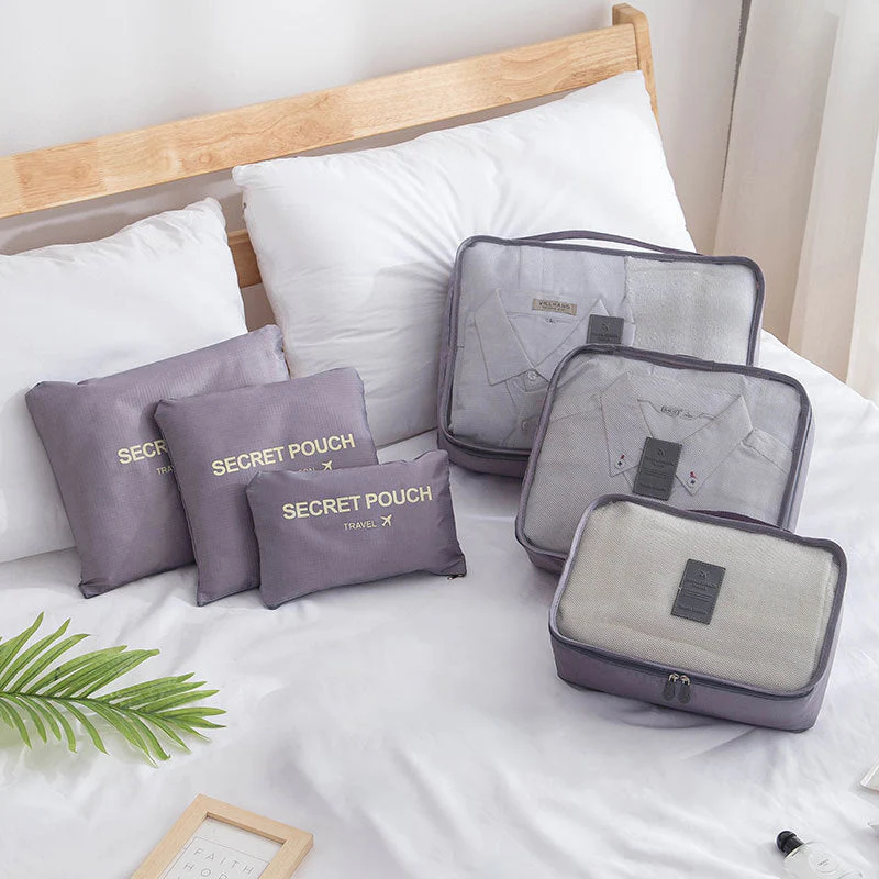 Set of 7 Travel Storage Bags - Image 8