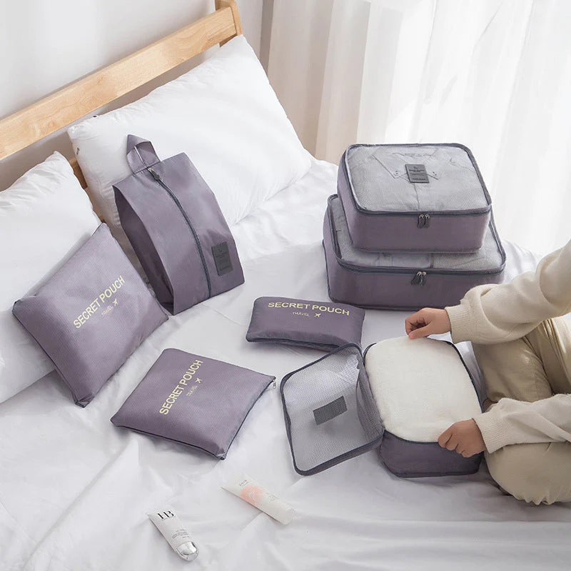 Set of 7 Travel Storage Bags - Image 9