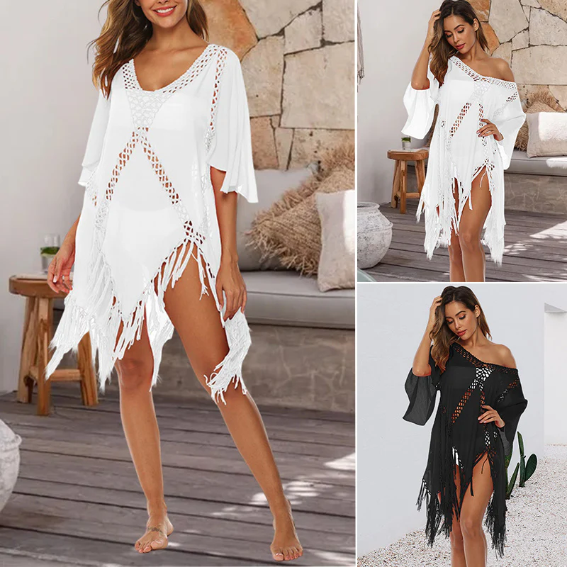 Sexy Cutout Beach Dress - Image 3