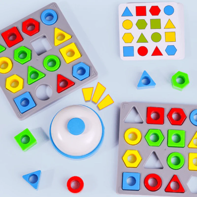 Shape Matching Game Color Sensory Educational Toy - Image 7
