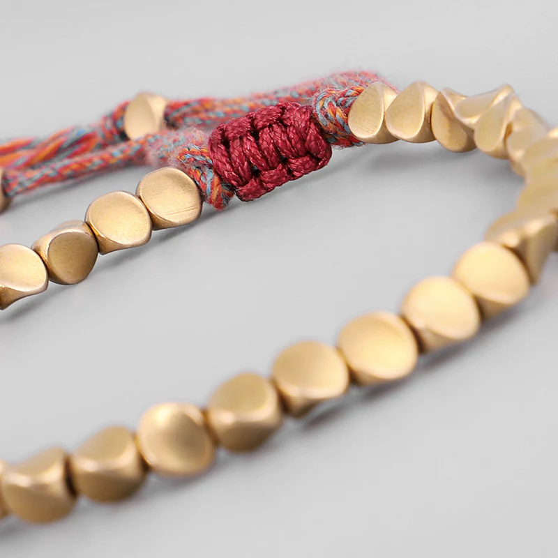 Shaped Copper Bead Bracelet - Image 10