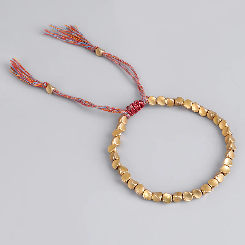 Shaped Copper Bead Bracelet - Image 11