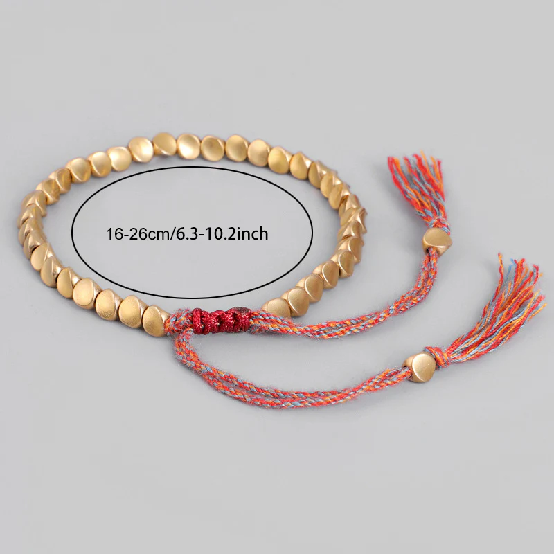 Shaped Copper Bead Bracelet - Image 12