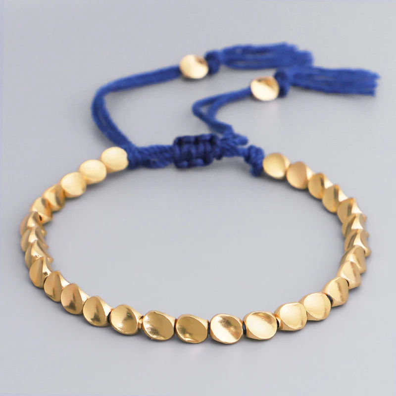 Shaped Copper Bead Bracelet - Image 7