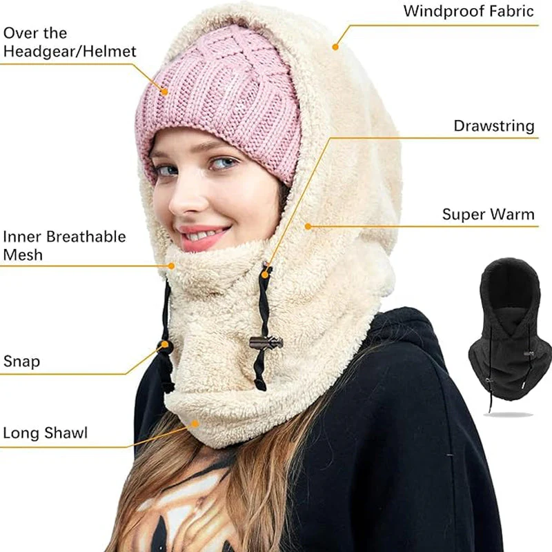 Sherpa Hood Ski Mask - Image 3