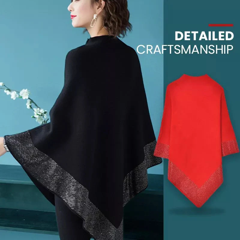 Shiny Women's Wool Shawl - Image 4