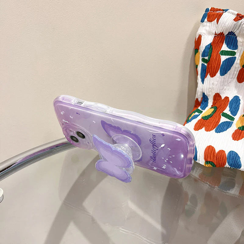 Shockproof Wave Edge Butterfly Case for iPhone - Image 9