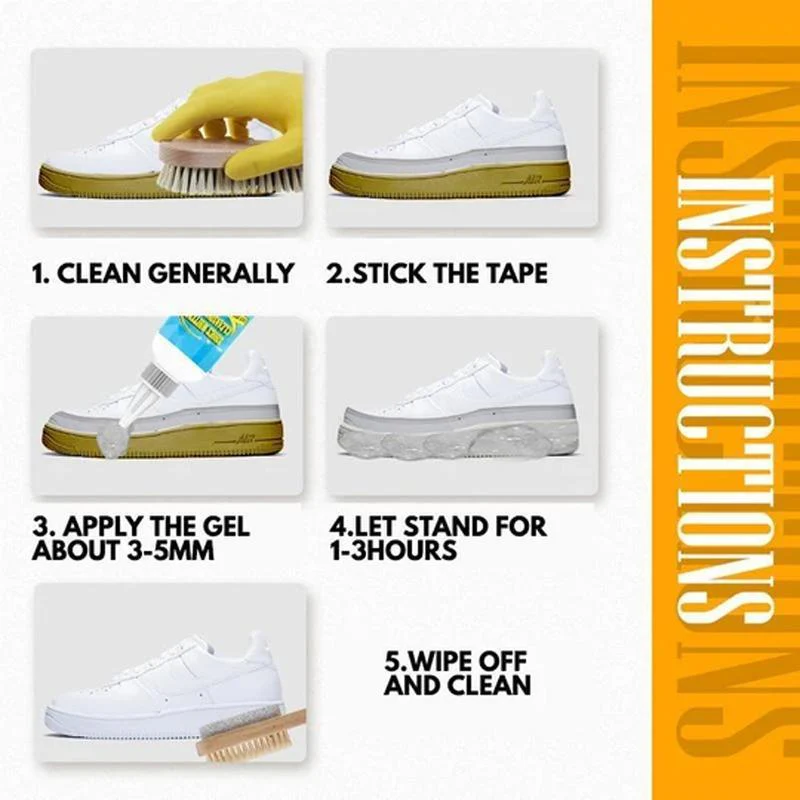 Shoes Whitening Cleansing Gel - Image 6