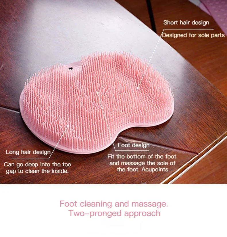 Shower Foot & Back Scrubber, Massage Pad - Image 15