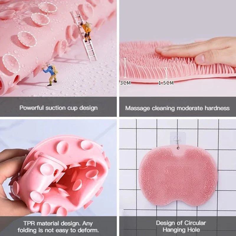 Shower Foot & Back Scrubber, Massage Pad - Image 6