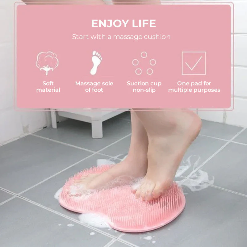 Shower Foot & Back Scrubber, Massage Pad - Image 5