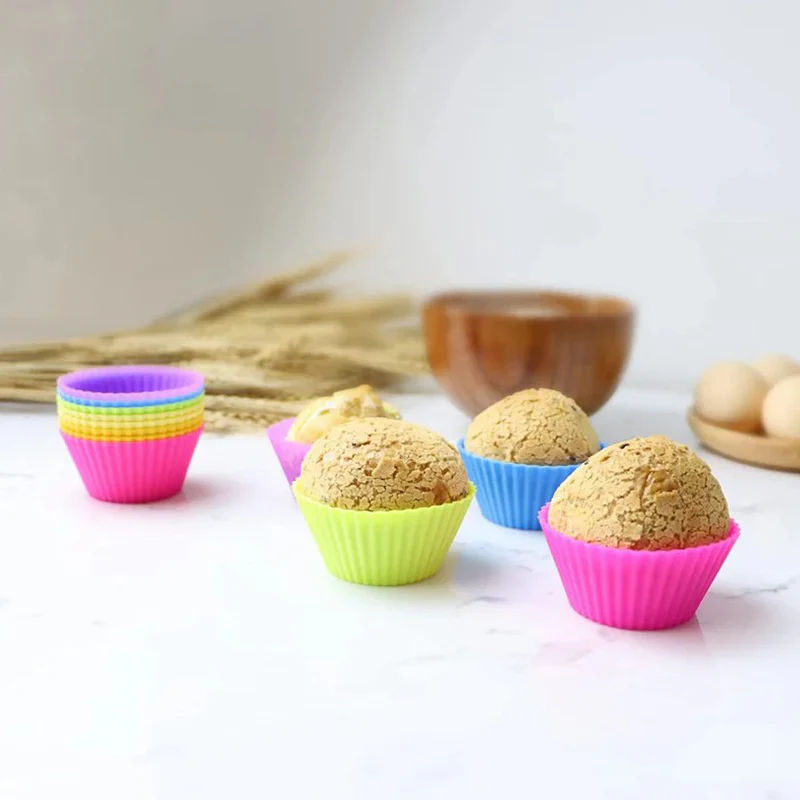 Silicone Baking Cups (10 pcs) - Image 3