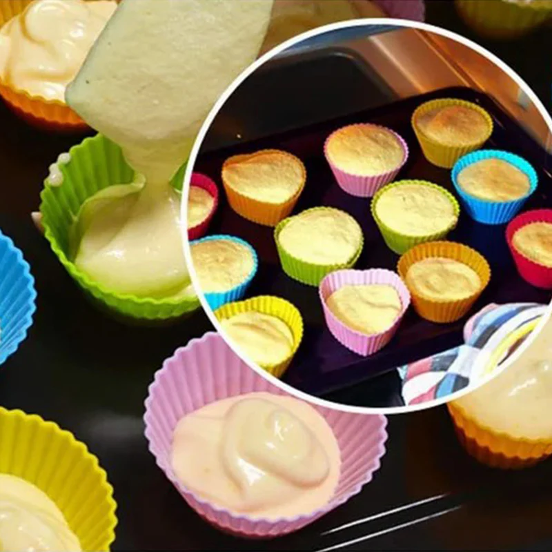 Silicone Baking Cups (10 pcs) - Image 8