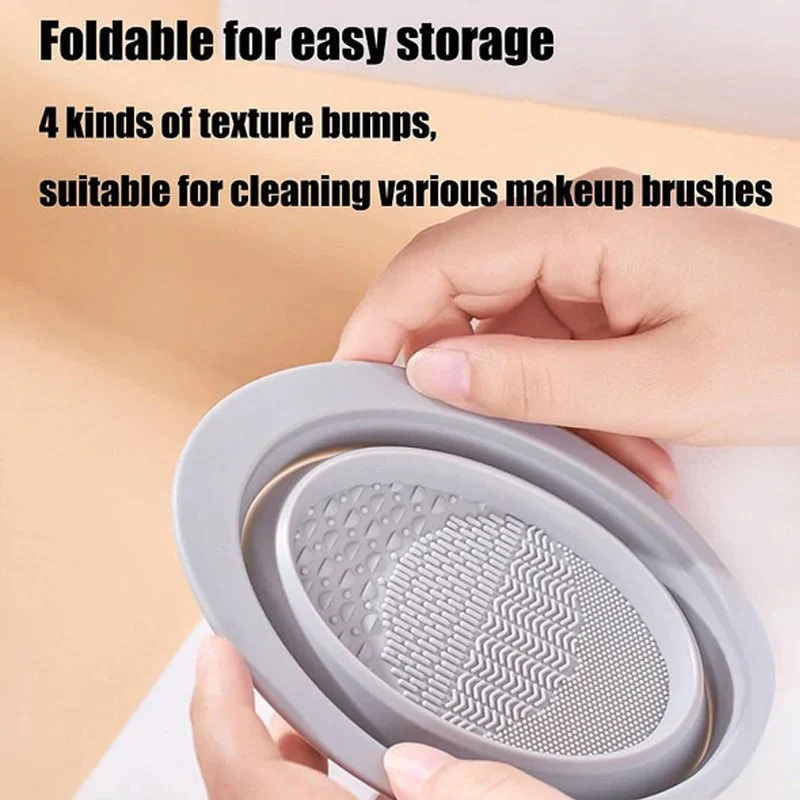 Silicone Makeup Brush Cleaner Bowl - Image 5