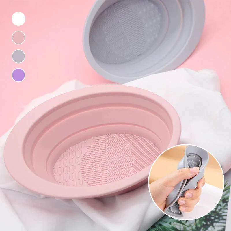Silicone Makeup Brush Cleaner Bowl - Image 9