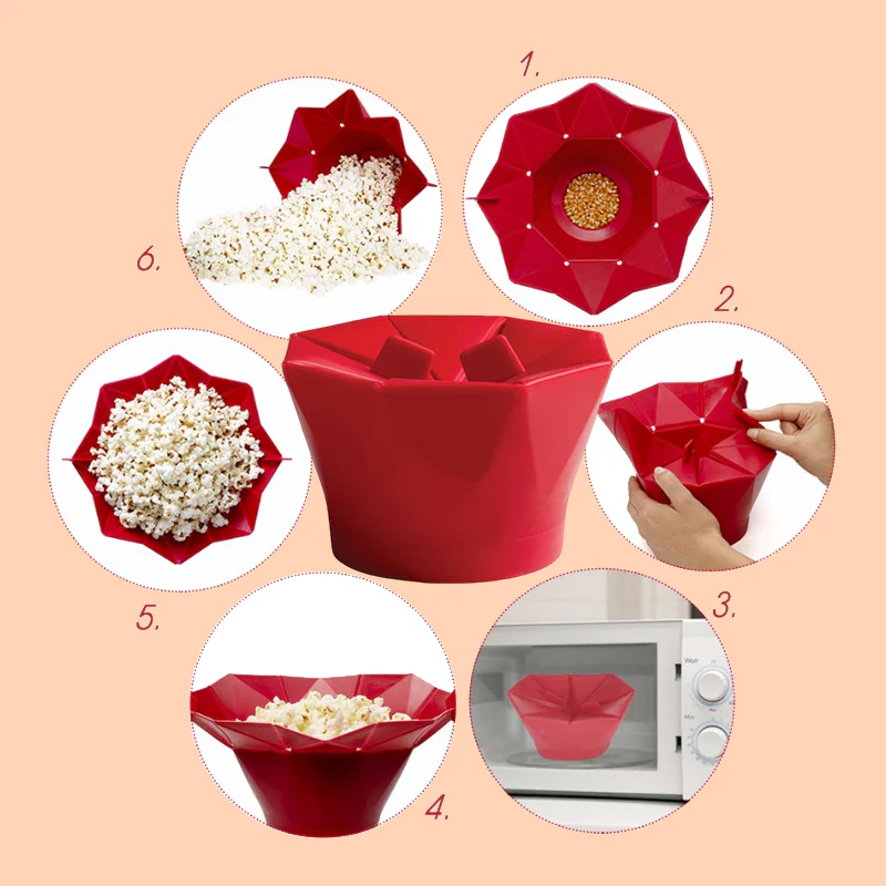 Silicone Popcorn Popper - Image 2