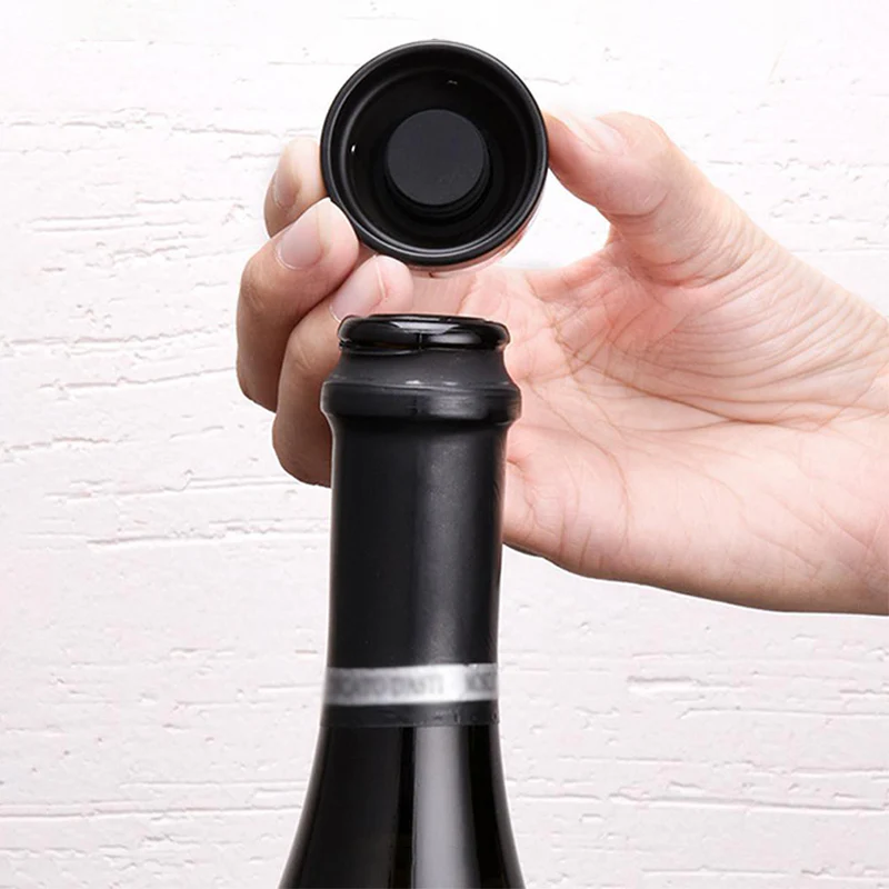 Silicone Sealed Red Wine&Champagne Stopper - Image 4