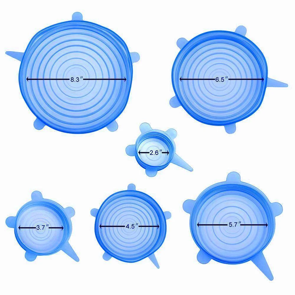 Silicone Stretch lid, 6PCS - Image 9