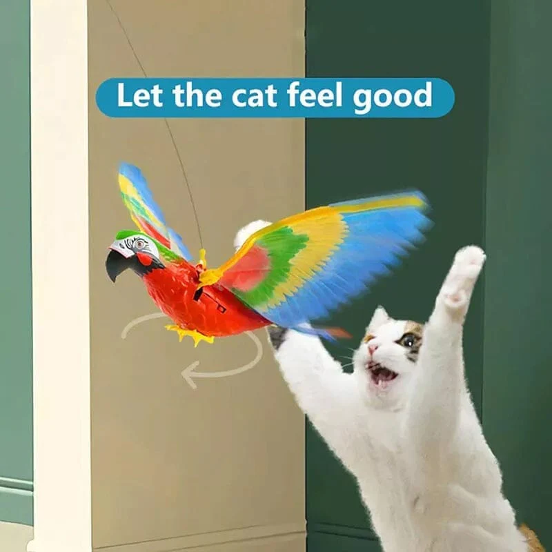 Simulated Birds Hanging Pet Toy - Image 3