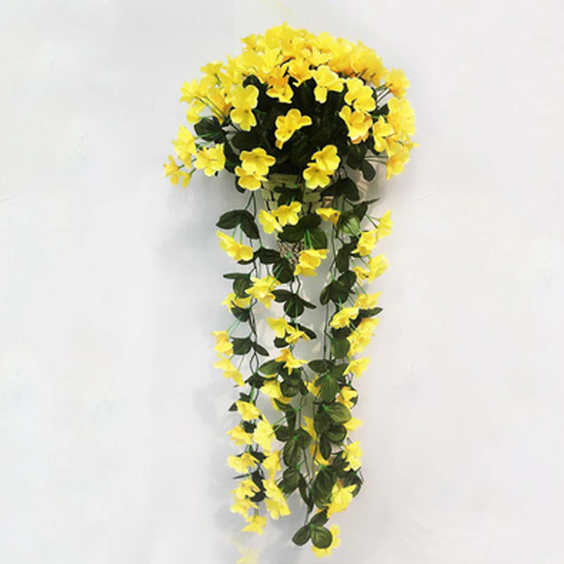 Simulated Violet Hanging Basket - Image 16