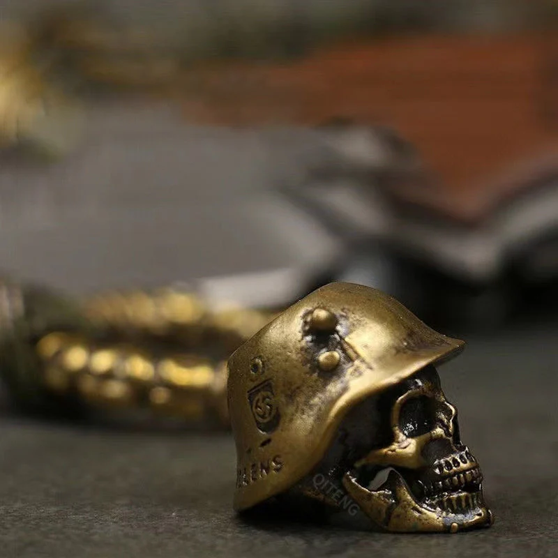 Skeleton Soldier Paracord Keychain - Image 6