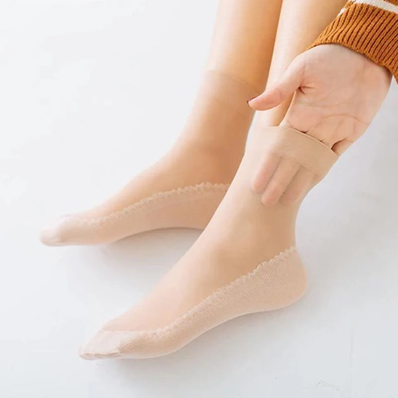 Skin-friendly Silky Cotton Socks - Image 6