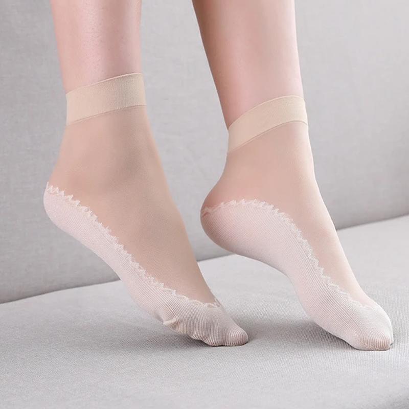 Skin-friendly Silky Cotton Socks - Image 4